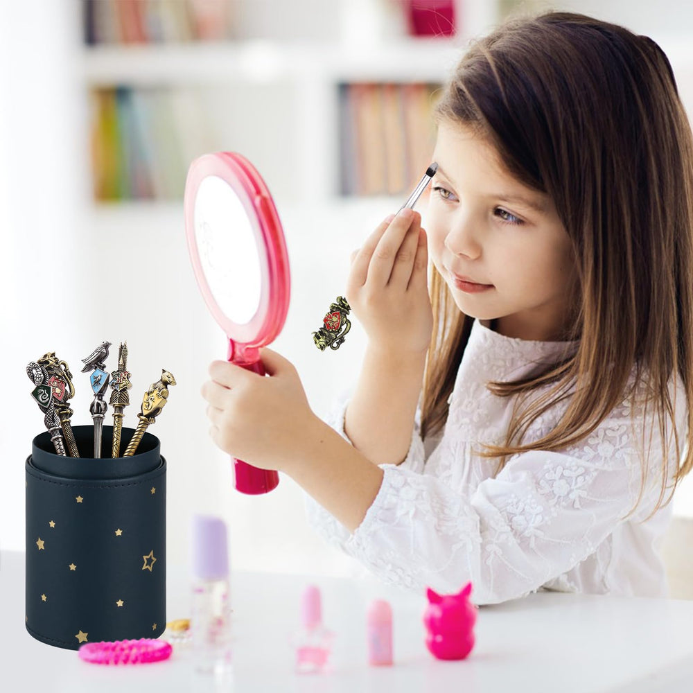LENDOO Potter multipurpose brushes designed for blush, eyeshadow, lips, and more.