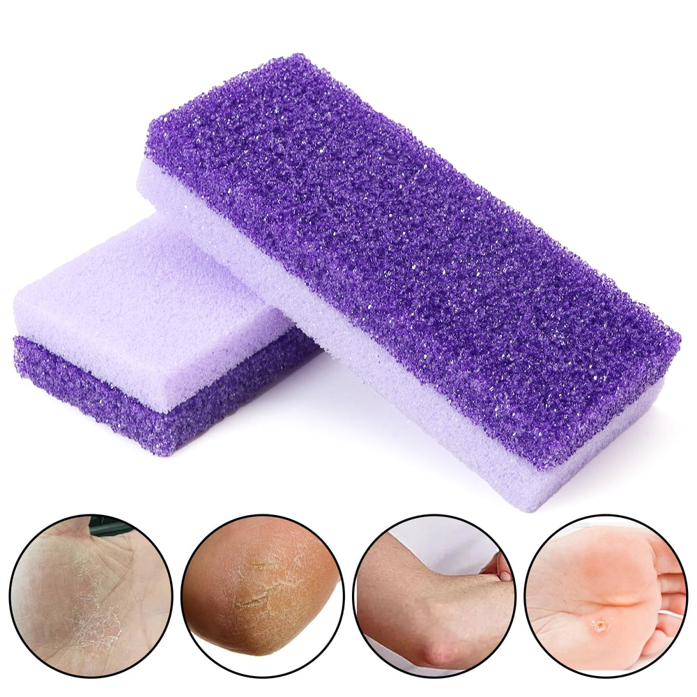Lenpestia purple gift-pack pumice stones for thoughtful skincare