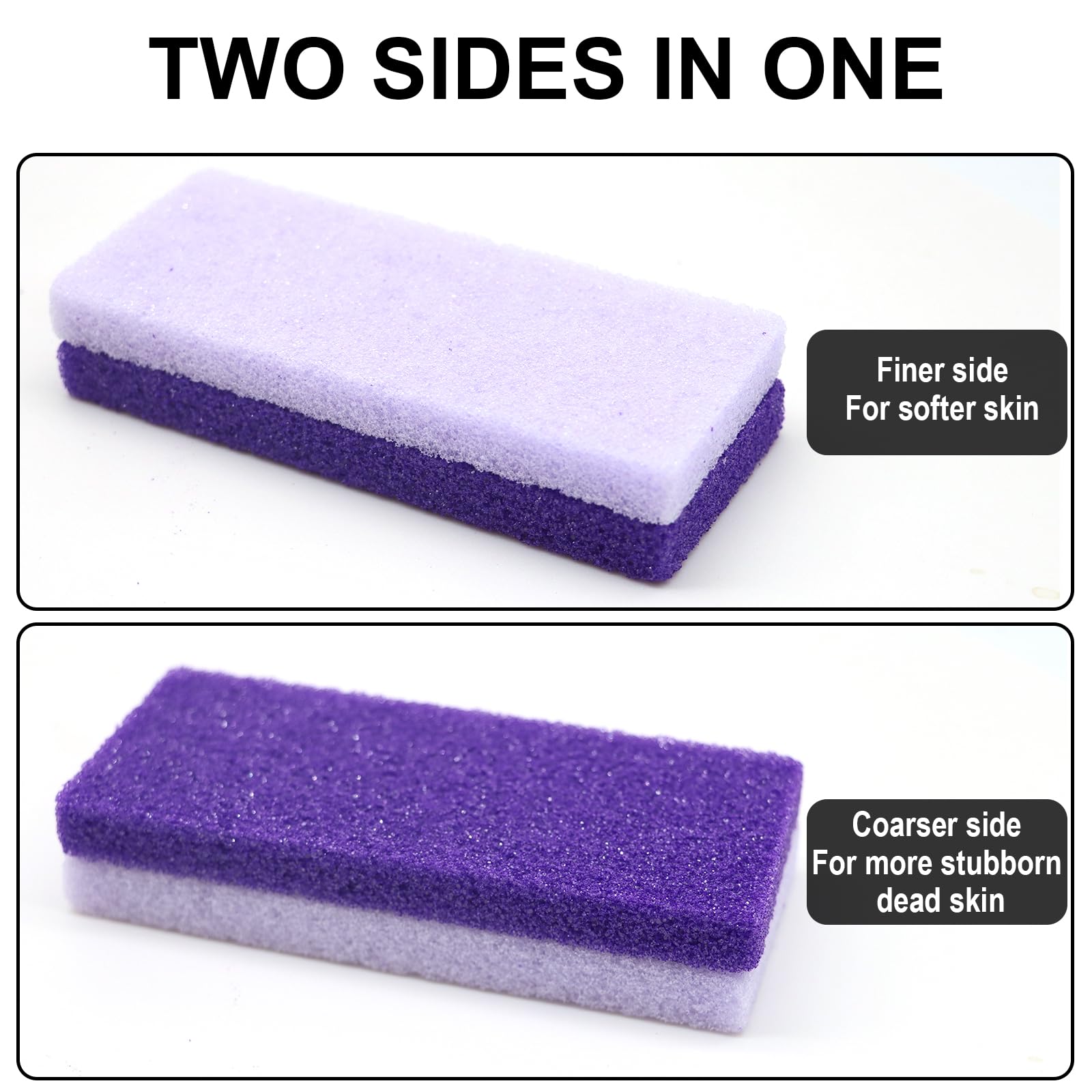 Lenpestia foot pumice stone in shower use to soften calluses