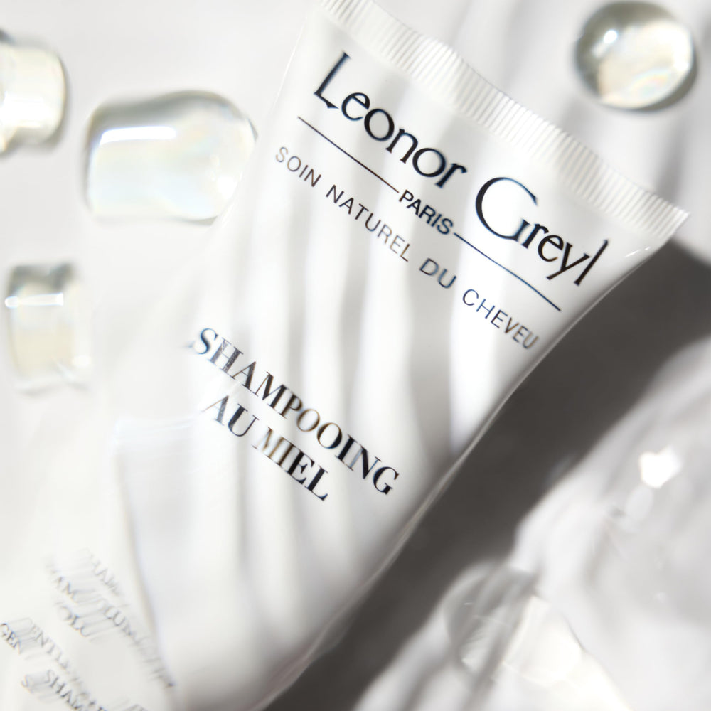 Leonor Greyl vitamin-rich protein extracts image highlights flexible, shiny hair.