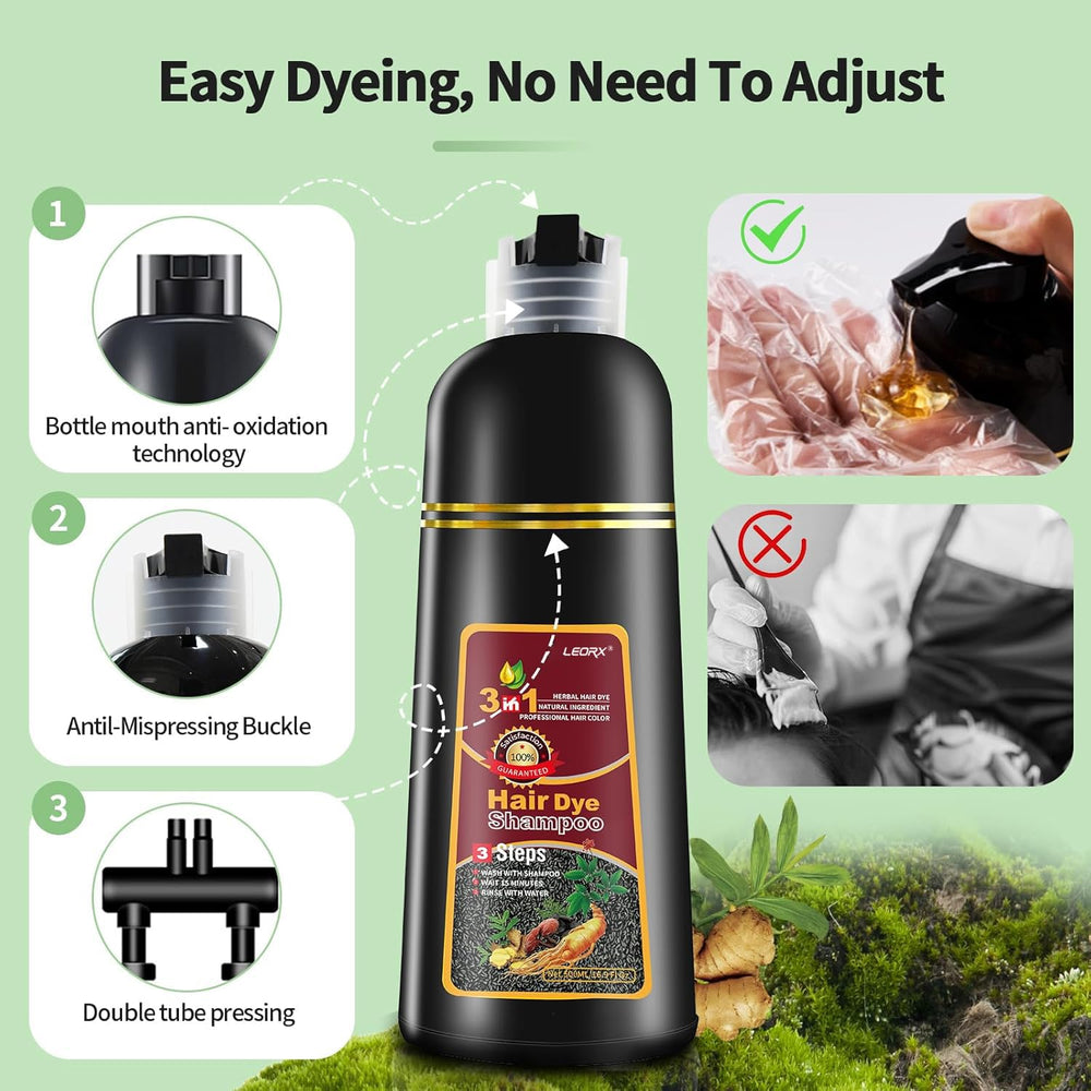 Leorx natural ingredients image highlights wild ginseng and olive oil