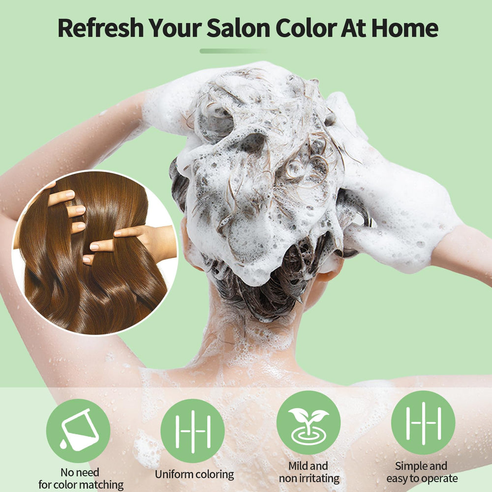 Leorx olive oil and herbs nourish hair during washing