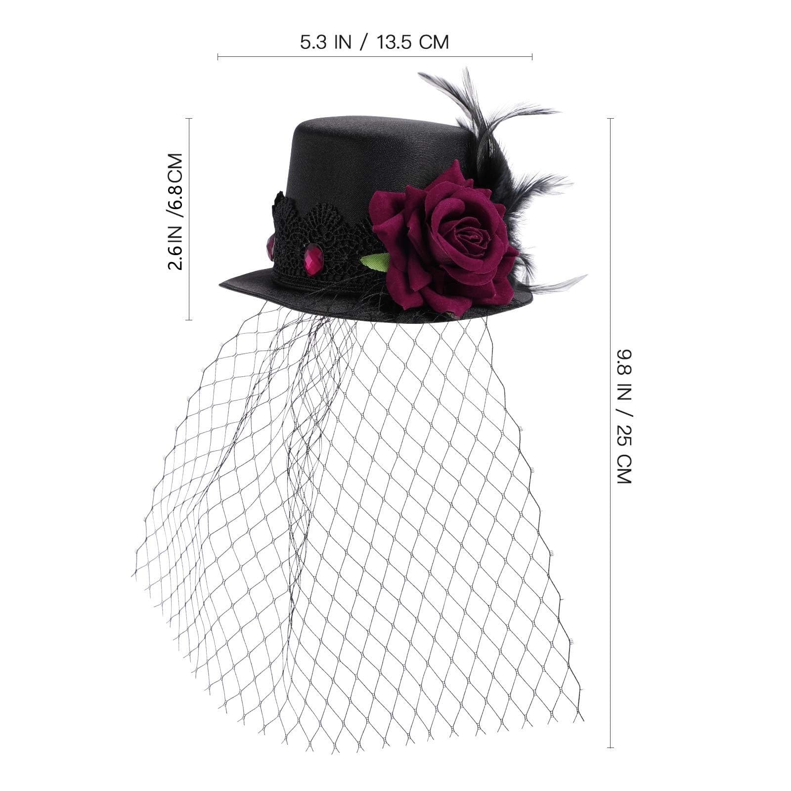 LEORX masquerade Halloween accessory on hair elevates party attire.
