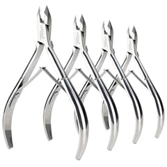 LePinko cuticle trimmer 4-pack front view for precise at-home manicure sessions.