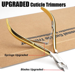 LePinko cuticle trimmer ergonomic handle for comfortable grip.