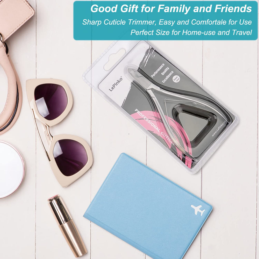 LePinko cuticle trimmer gift-packaging ready for gifting.