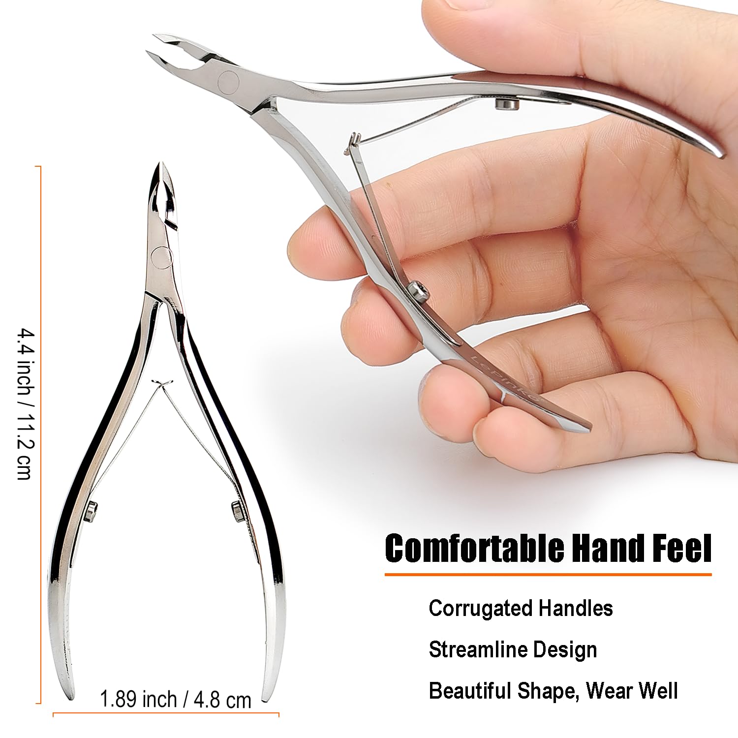 LePinko ergonomic 20-degree jaw shown reducing wrist strain