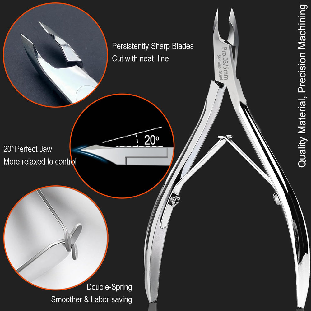 LePinko high-carbon stainless steel blade emphasizes long-lasting sharpness