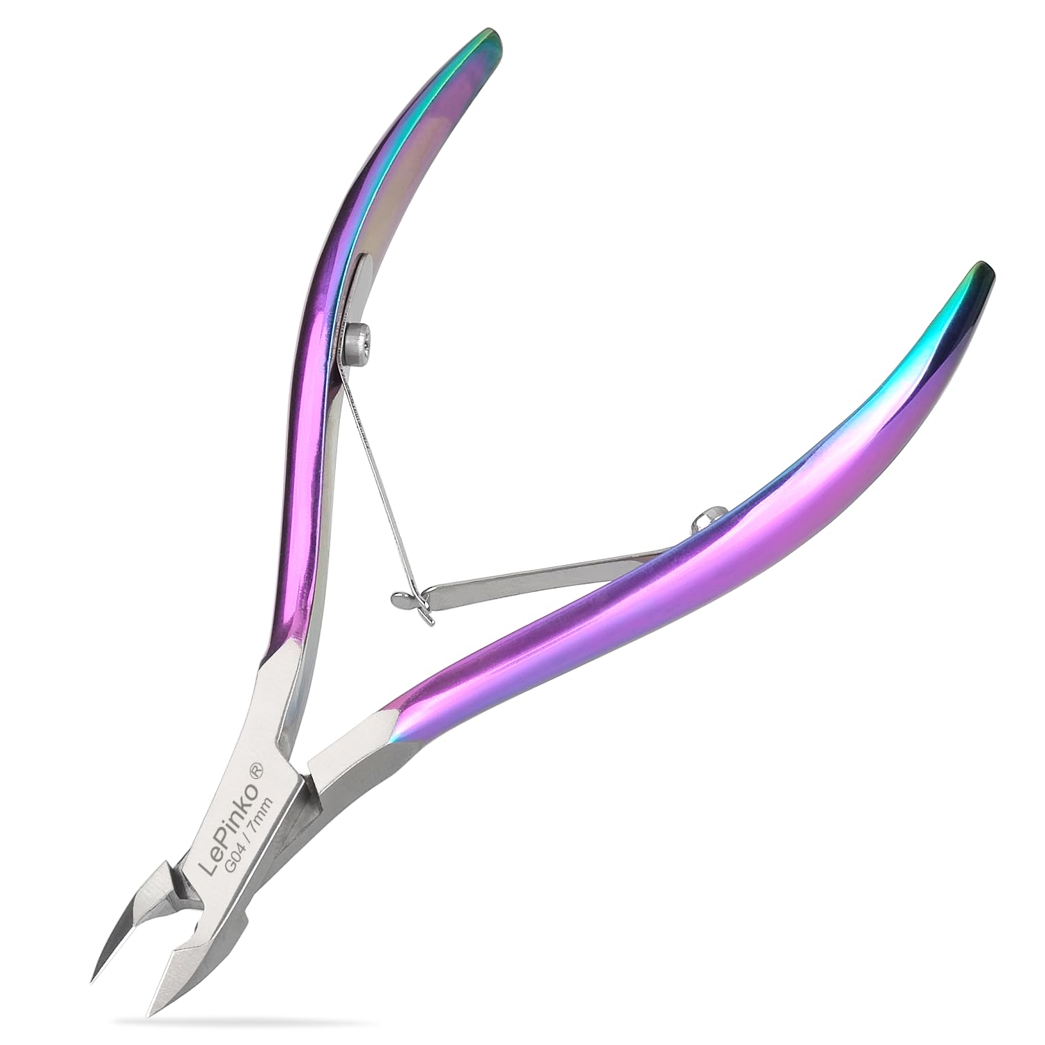 LePinko professional cuticle trimmer kit closeup shows precision for neat nail edges and clean lines