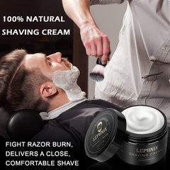 LEPONIX aftershave balm bottle soothes irritation after shaving