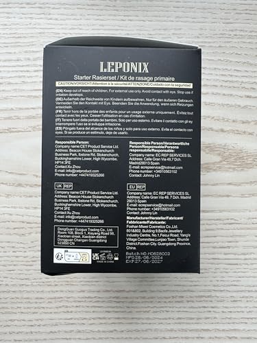 LEPONIX daily shave setup simplifies a consistent grooming routine