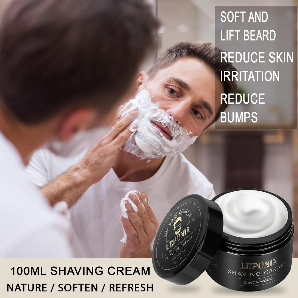 LEPONIX shaving bowl stainless steel demonstrating professional lather prep