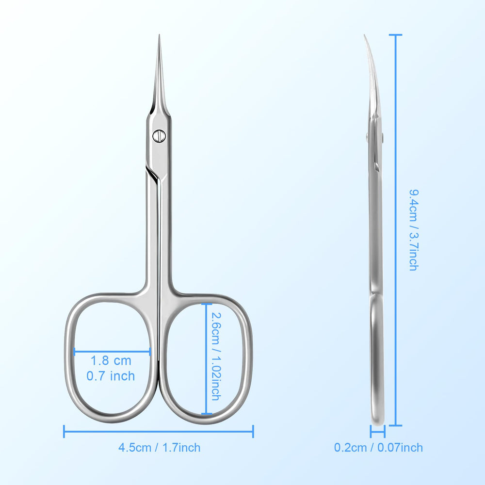 Lermende Cuticle Scissors sharp-edge delivers quick, clean cuts with quality steel.