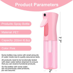 LERPOLOR fine-mist spray in pink bottle ideal for even coverage.