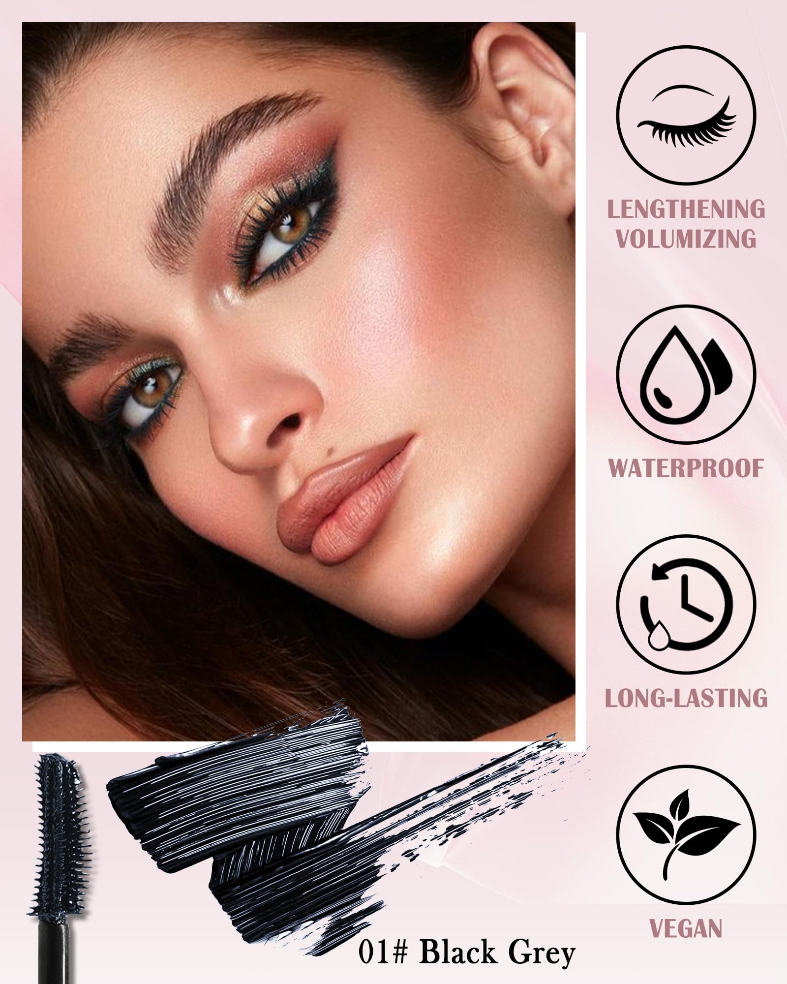 Lestpola dual-sided brush in action delivering length and volume with precision
