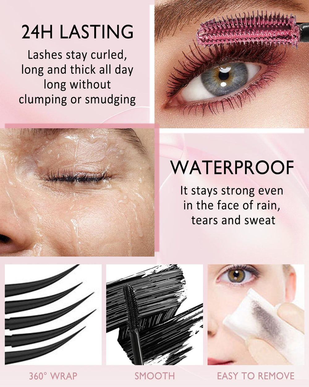 Lestpola removal demonstrates easy gentle wash-off with warm water