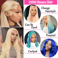 LETMIEO 180% density lace-front wig demonstrates fullness.