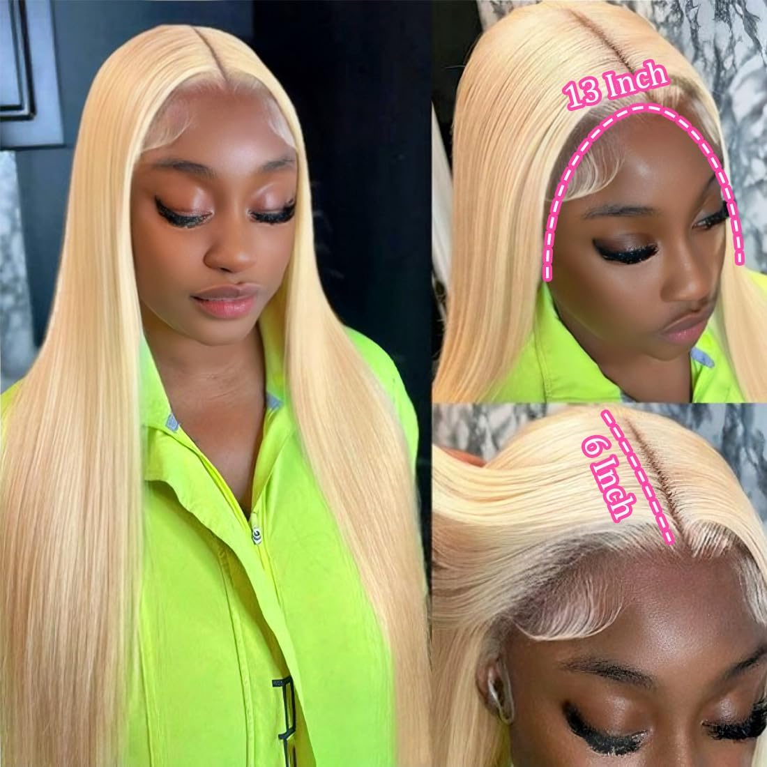 LETMIEO 613 wig heat-styling ready for curling or straightening.