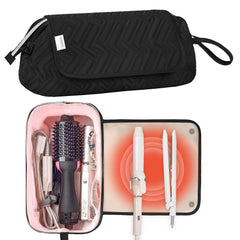 Leudes hair tools travel bag front view for travel-ready storage