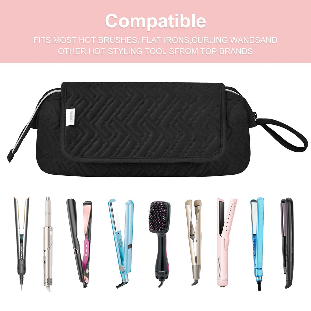 Leudes travel bag wall-hanging option saves space during storage