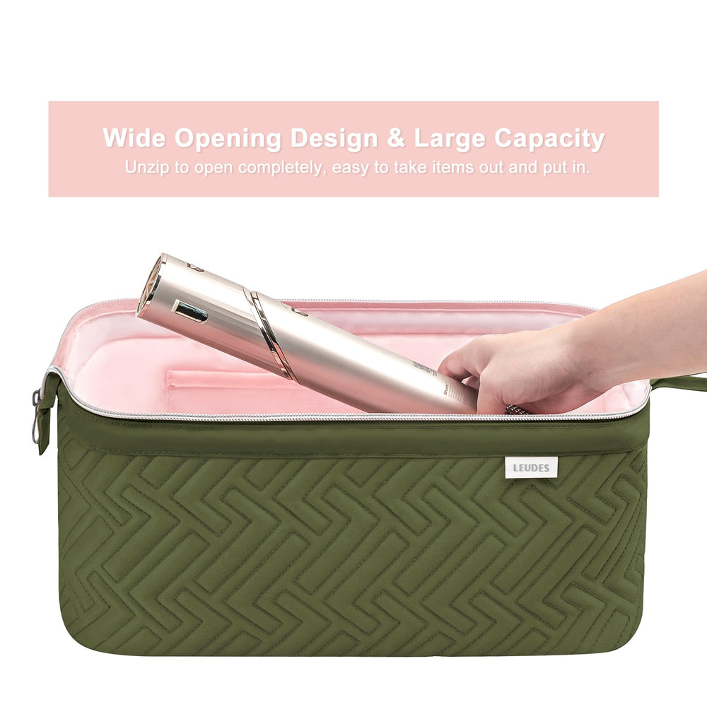 Leudes travel case Shark Flexstyle inside highlights padded compartments for safe storage