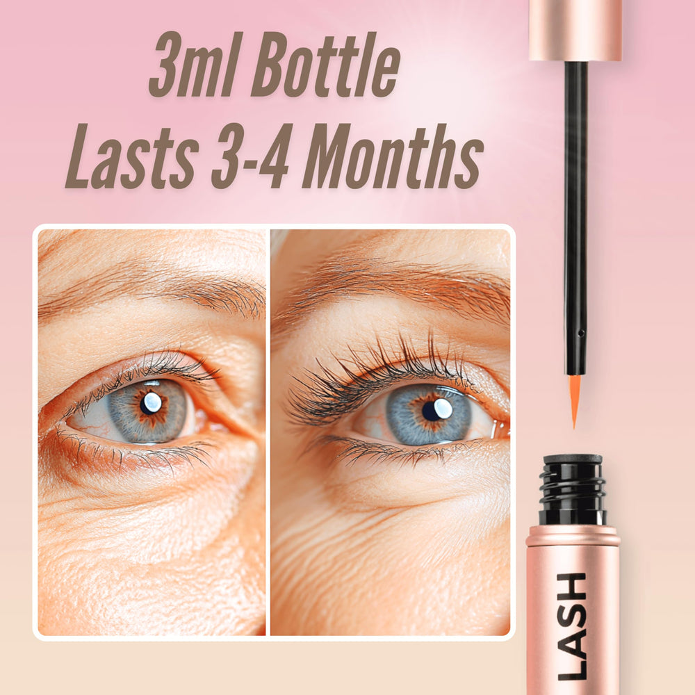 LeVaye Show Lash Serum lash-care ritual shot suggests simple daily routine.
