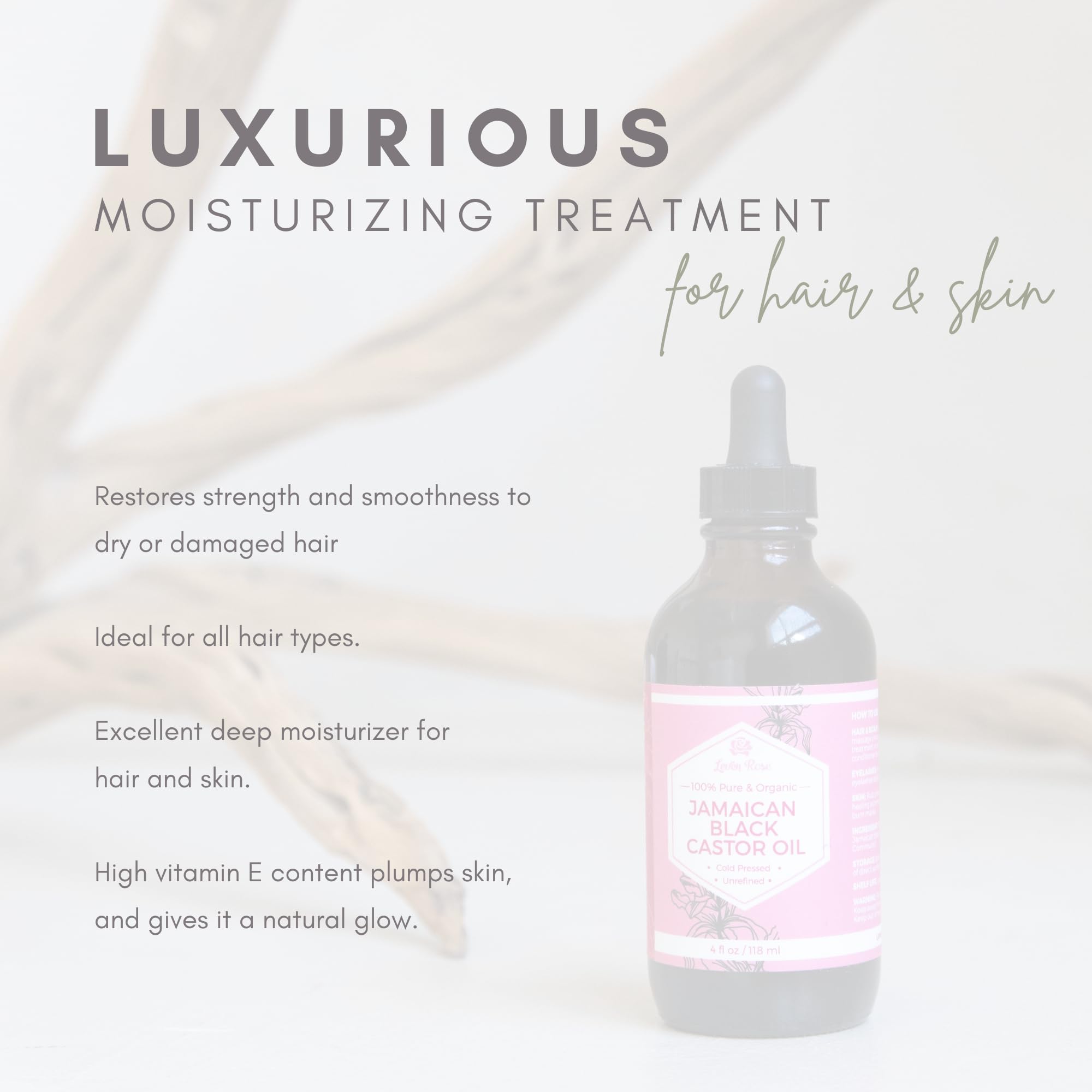 Leven Rose JBCO skin application focusing on moisturizing dry skin safely.