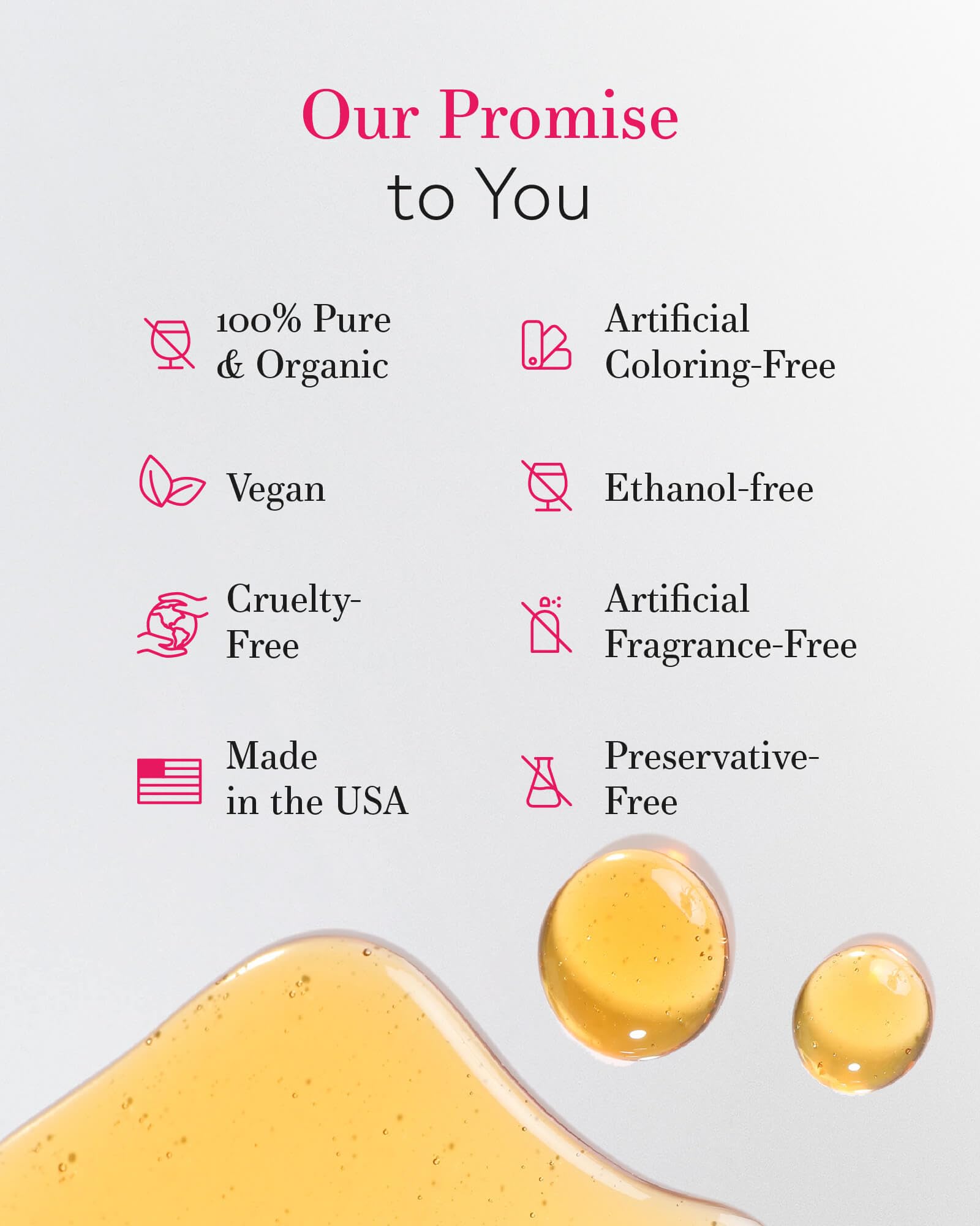 Leven Rose Jojoba Oil used as hair and nails moisturizer for shine.