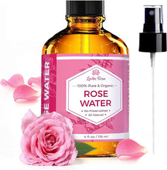 Leven Rose rose water spray bottle for pure hydration and daily skin refreshment