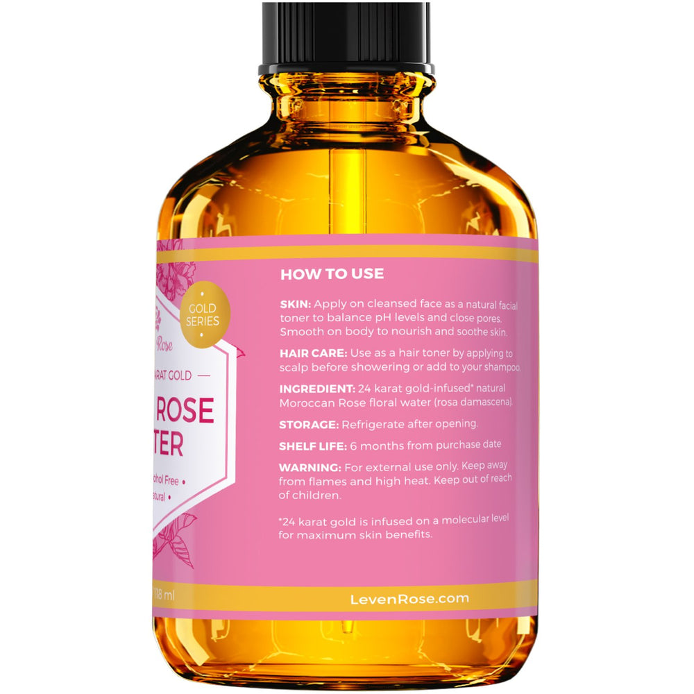 Leven Rose packaging emphasizes vegan and fragrance-free formulation.
