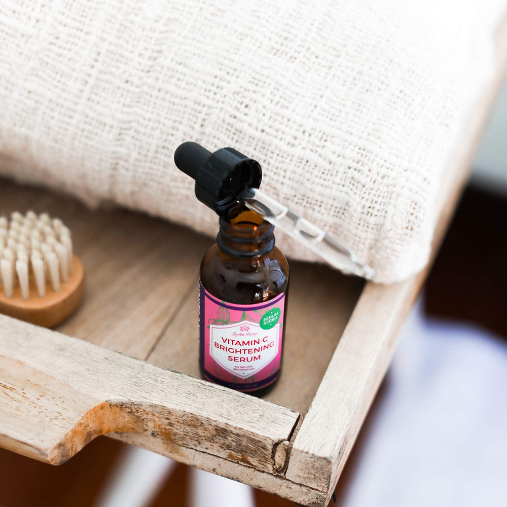 Leven Rose face serum in daily routine for a gentle glow