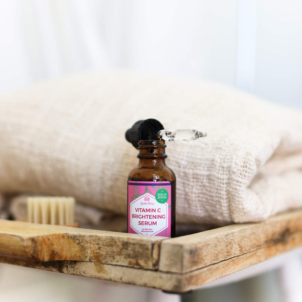 Leven Rose fruit-extracts blend featuring pineapple and pomegranate for nourishing skincare