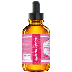 Leven Rose Pomegranate Oil applied to skin for hydration