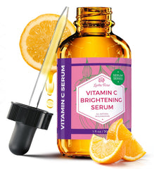 Leven Rose vitamin C serum bottle with brightening formula for more even skin tone