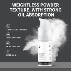 lewodo Volumizing powder applied to roots for quick refresh and oil control