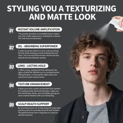 lewodo Volumizing powder nozzle application demonstrated for controlled styling
