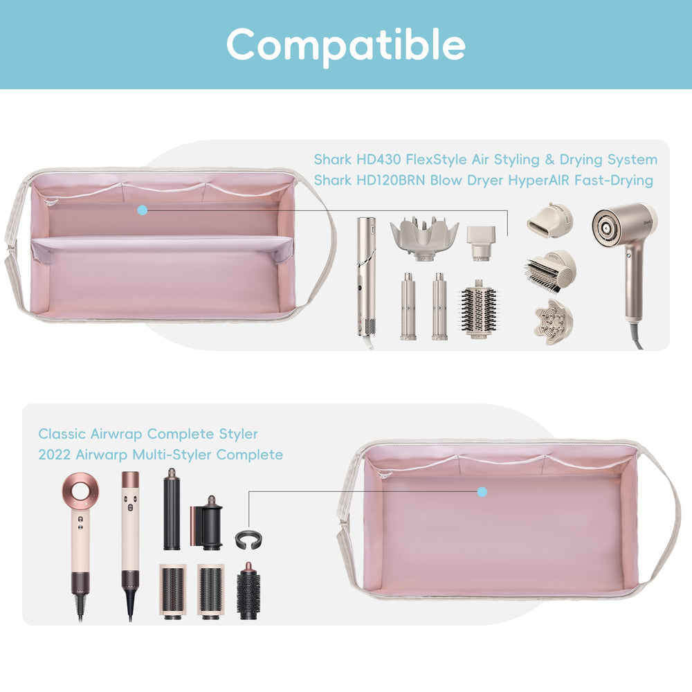 Lexeeco removable dividers offer flexible storage for accessories.