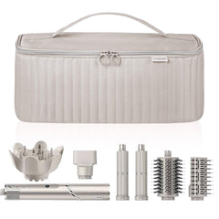 Lexeeco travel case outside view shows water-resistant shell for on-the-go protection.