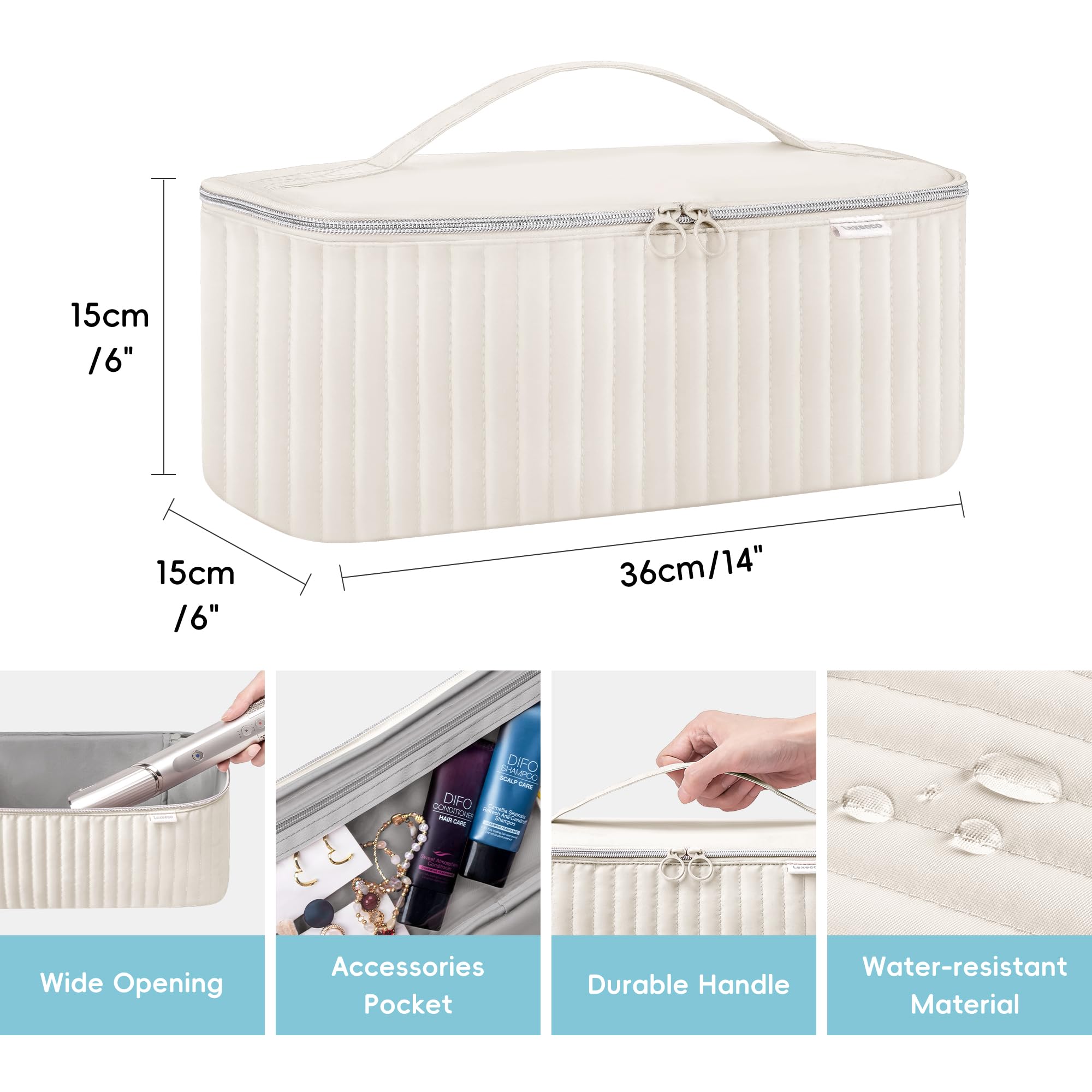 Lexeeco travel case demonstrates wide compatibility with Dyson Shark and more