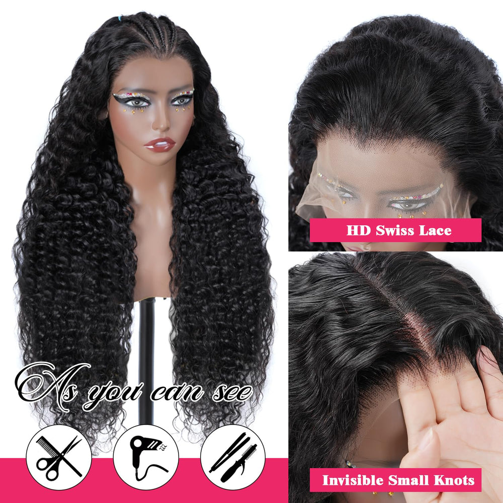 leyamei 180 density deep wave for fuller appearance