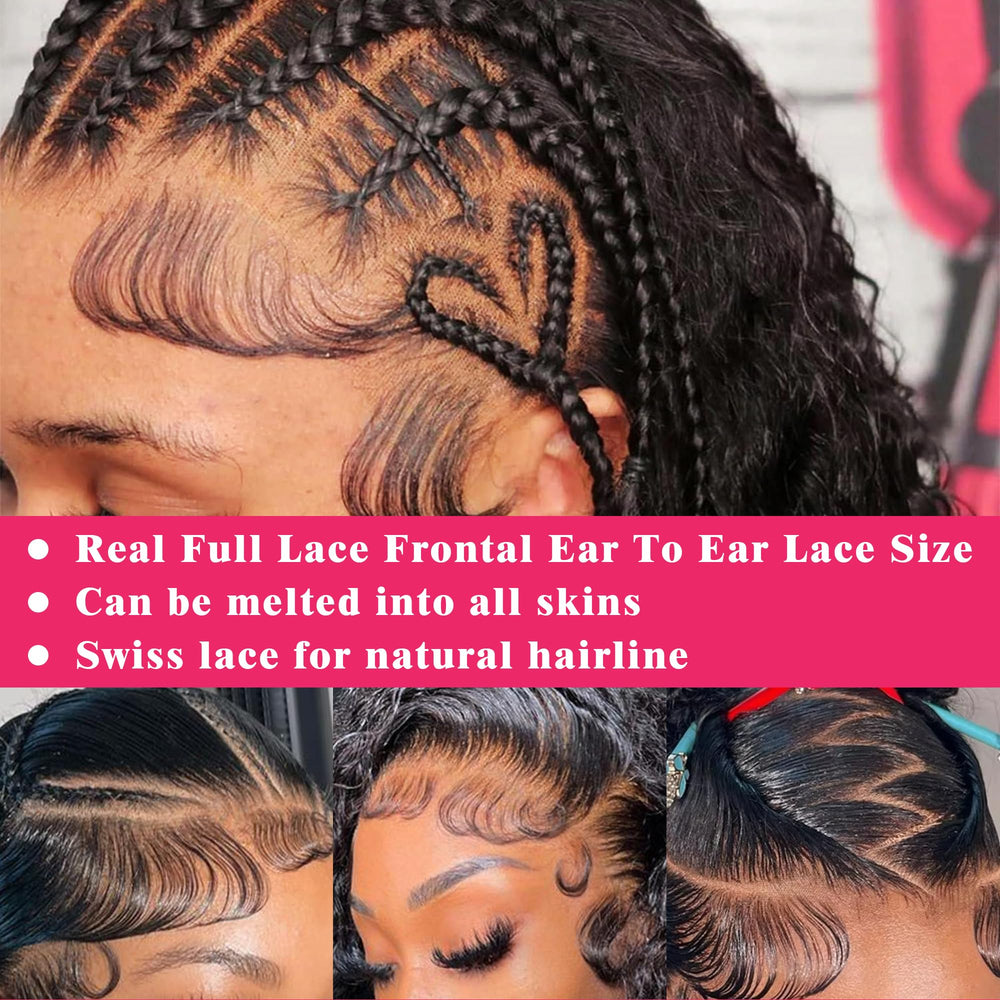 leyamei wet and wavy texture on model for voluminous style