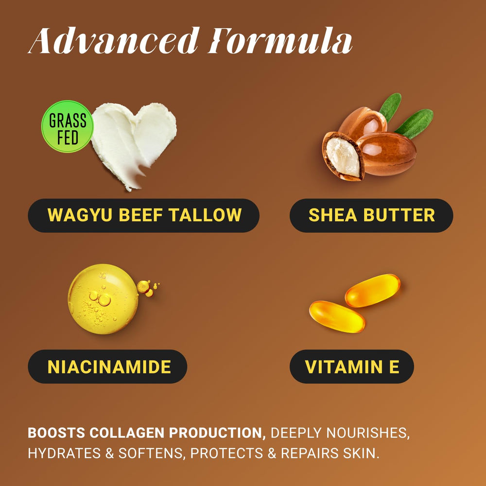 Shea butter rich creamy texture emphasizing conditioning benefits