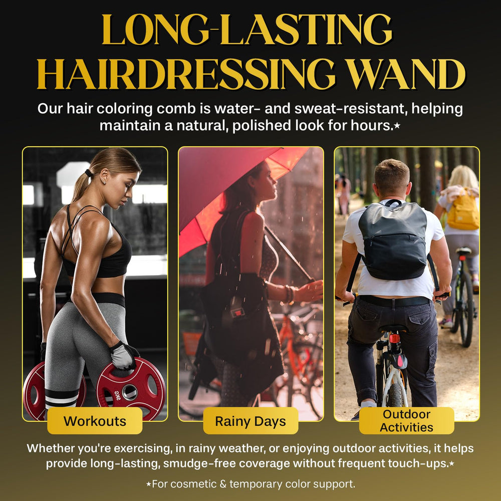 Leyosger emergency color refresh set provides a reliable last-minute fix for sudden gray hairs.