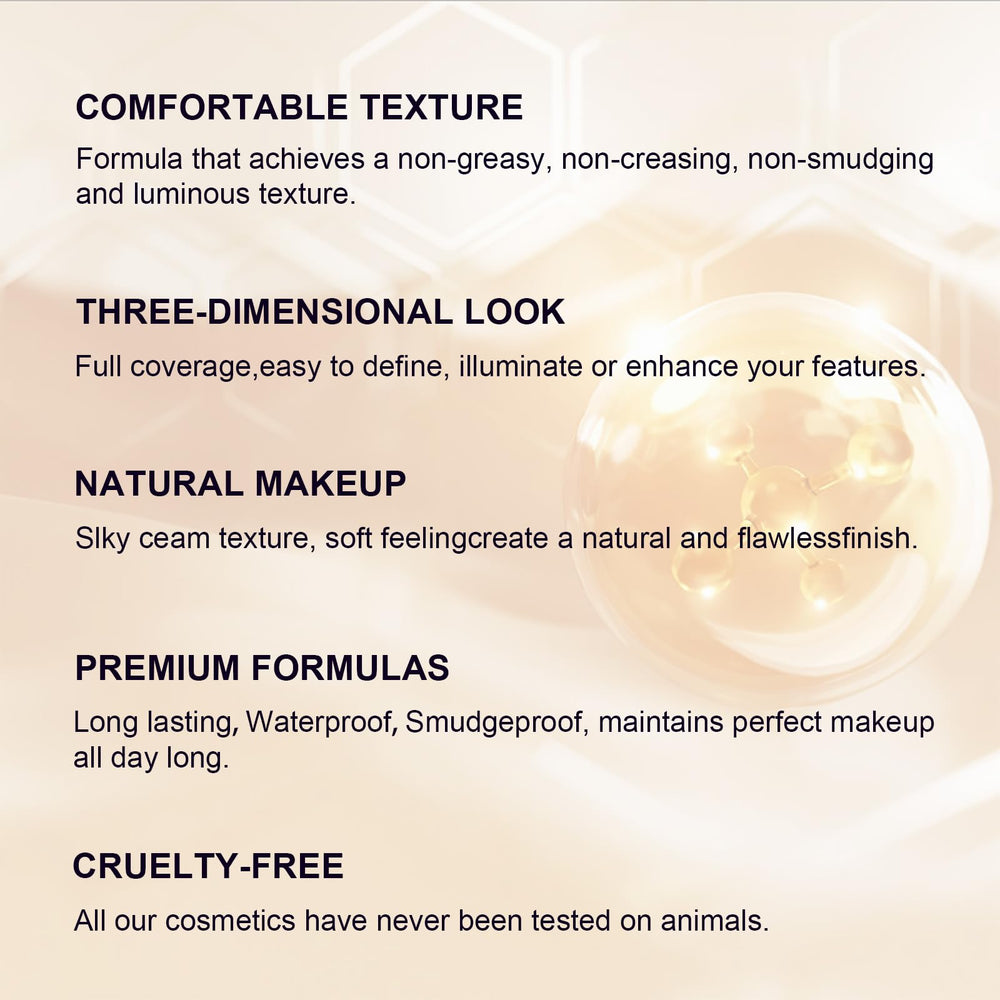Lezero contour-stick application tips image illustrating step-by-step sculpt
