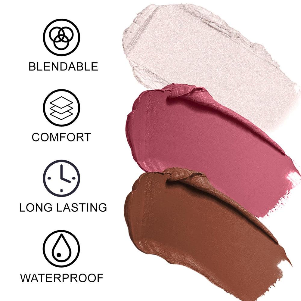 Lezero highlight-stick adds radiance to nose and brow