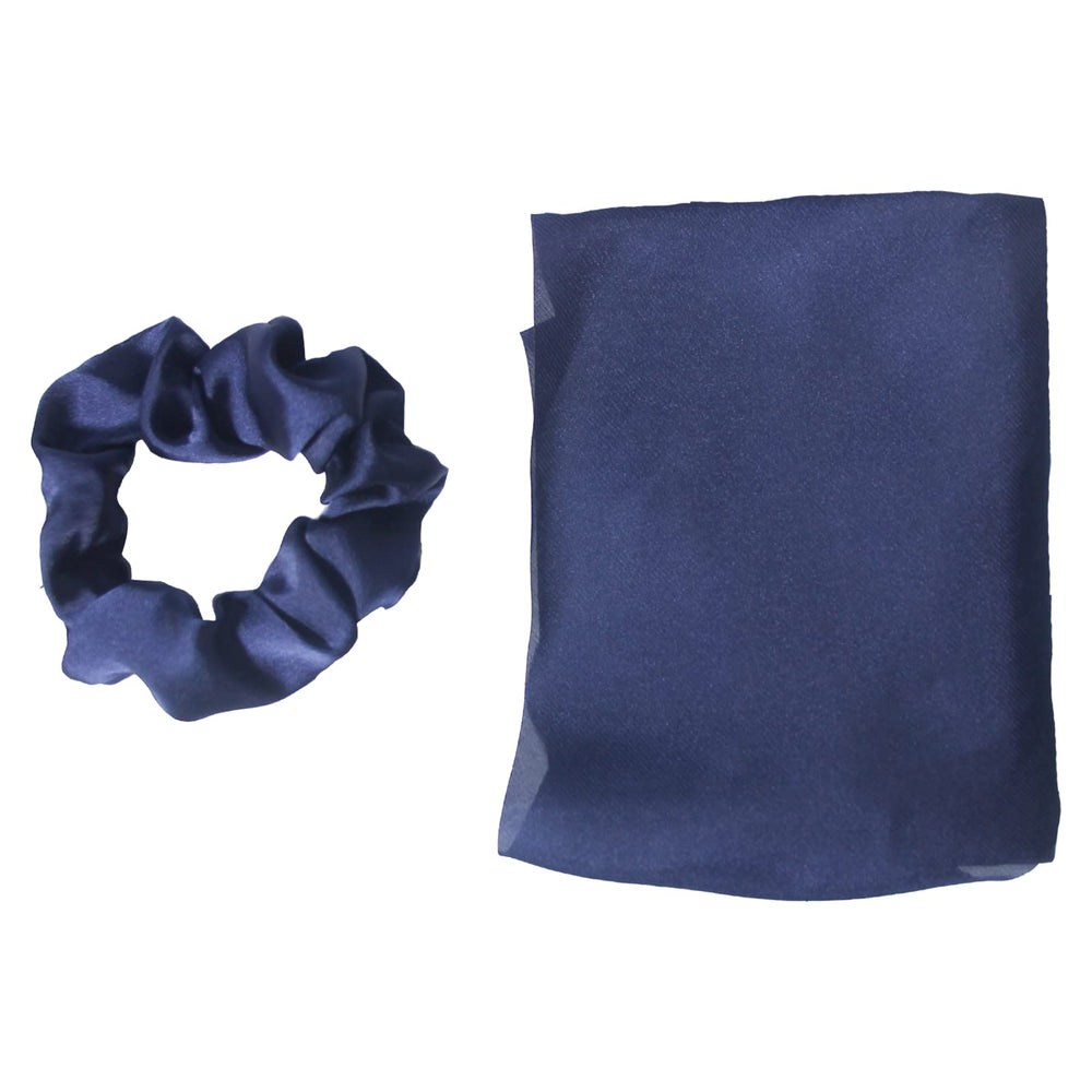 LFOUVRE bun wrap using satin ribbon for a polished look