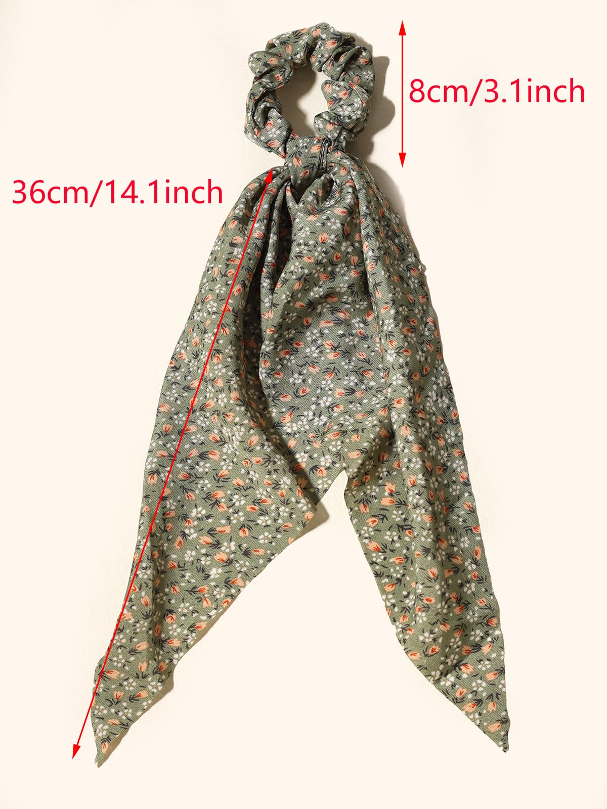 Lfouvre scrunchies wrapped bun usage demonstrates secure hold and chic styling.