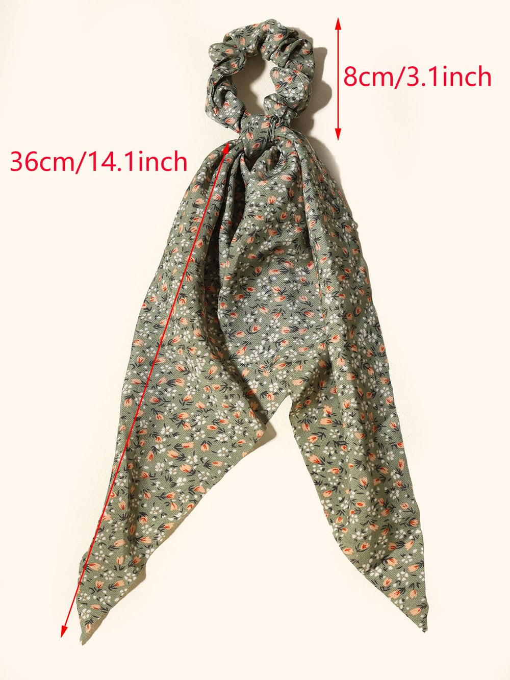 Lfouvre scrunchies wrapped bun usage demonstrates secure hold and chic styling.