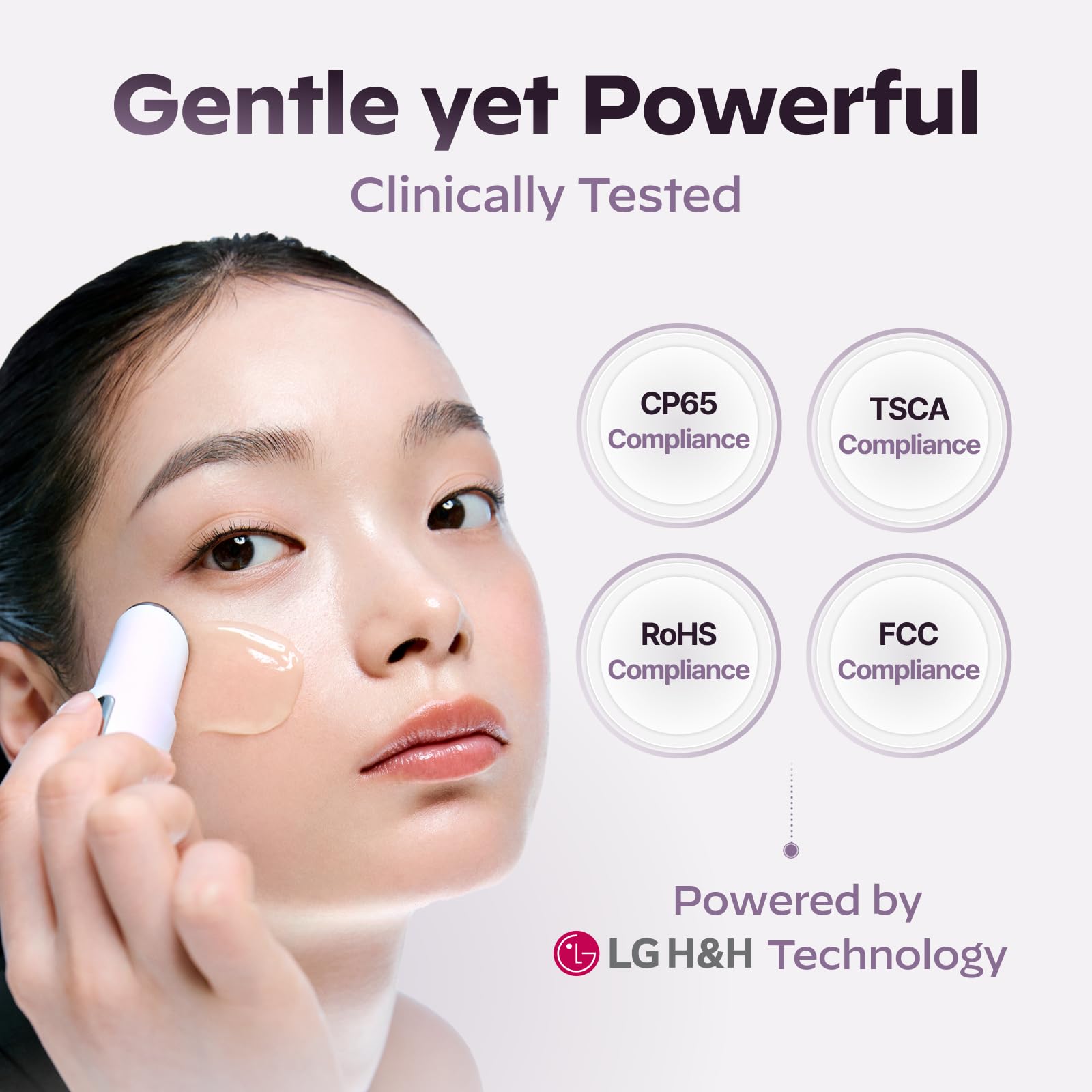 LG Pra.L Superform, compatible con Glasslike Vita Glow Ampoule Serum para mejores resultados.