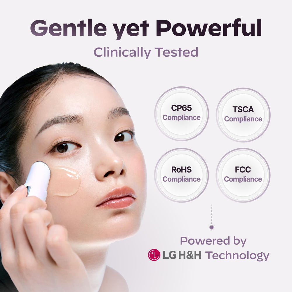 LG Pra.L Superform, compatible con Glasslike Vita Glow Ampoule Serum para mejores resultados.